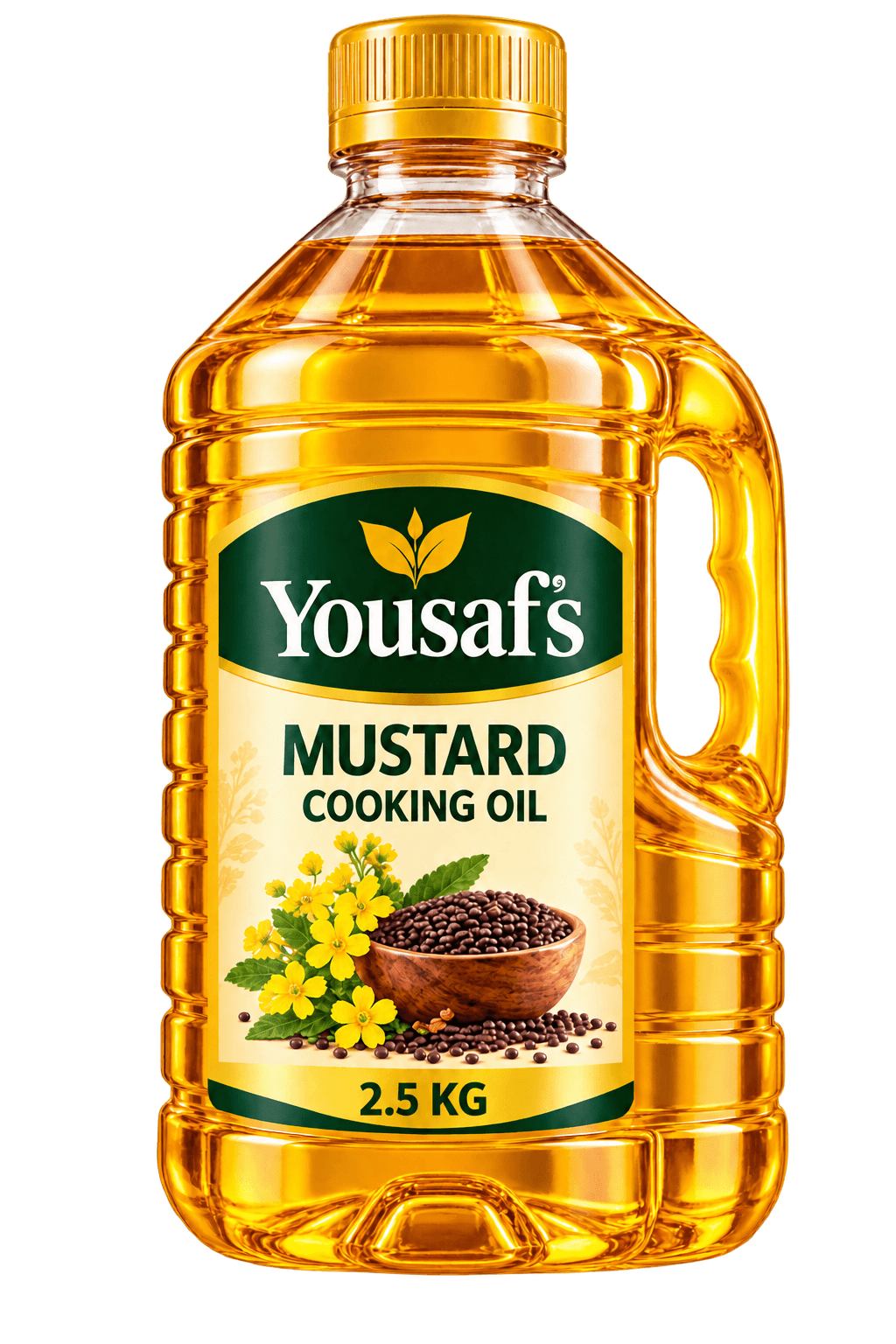 Yousaf's Mustard Cooking Oil 2.5 KG